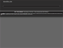 Tablet Screenshot of dtp.dantiku.de